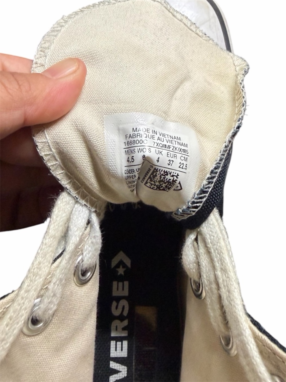 Converse All Stars Run Star Hike Platform Sneakers Black White - Picture 9 of 14